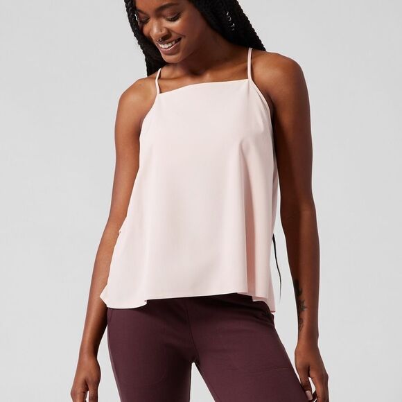NWT Athleta Hayes pleated tank. Small - Picture 1 of 4